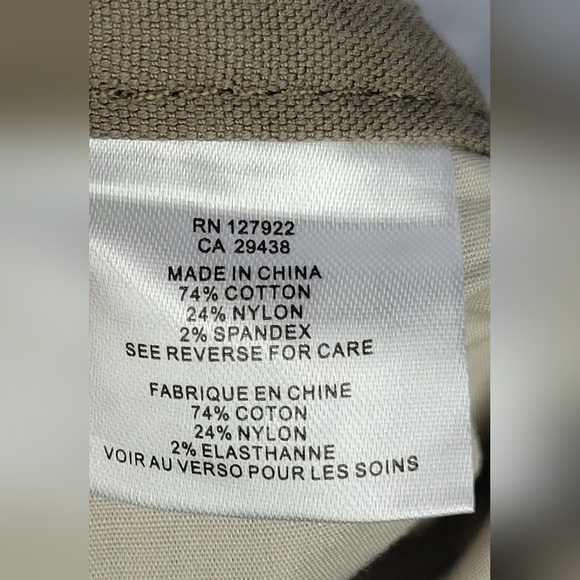 Mountain Khaki Camber Cross Men’s Cotton Short Size 36×10 - Picture 9 of 14